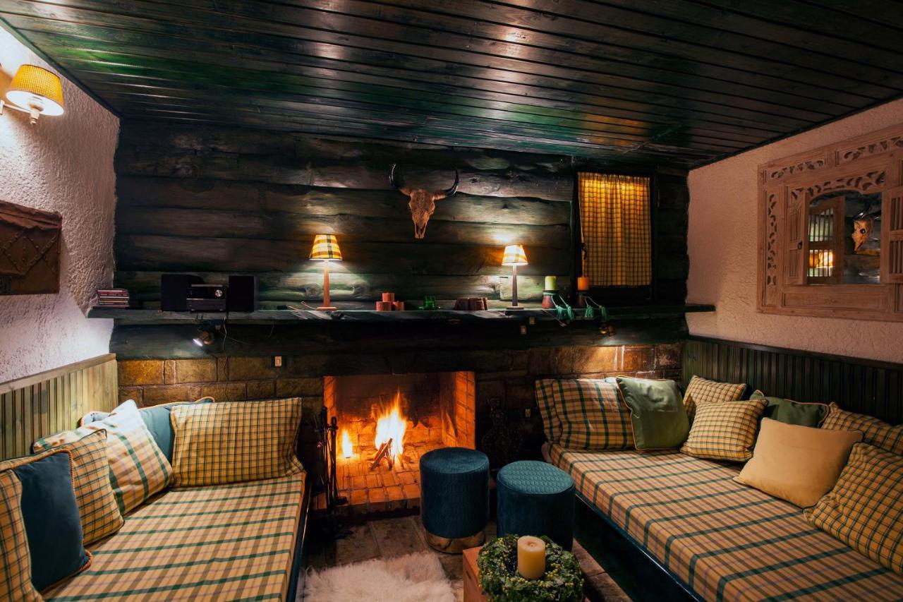 Dandy Villas Agoriani - Chalet Ivoni - Fireplace Eptálofos Extérieur photo