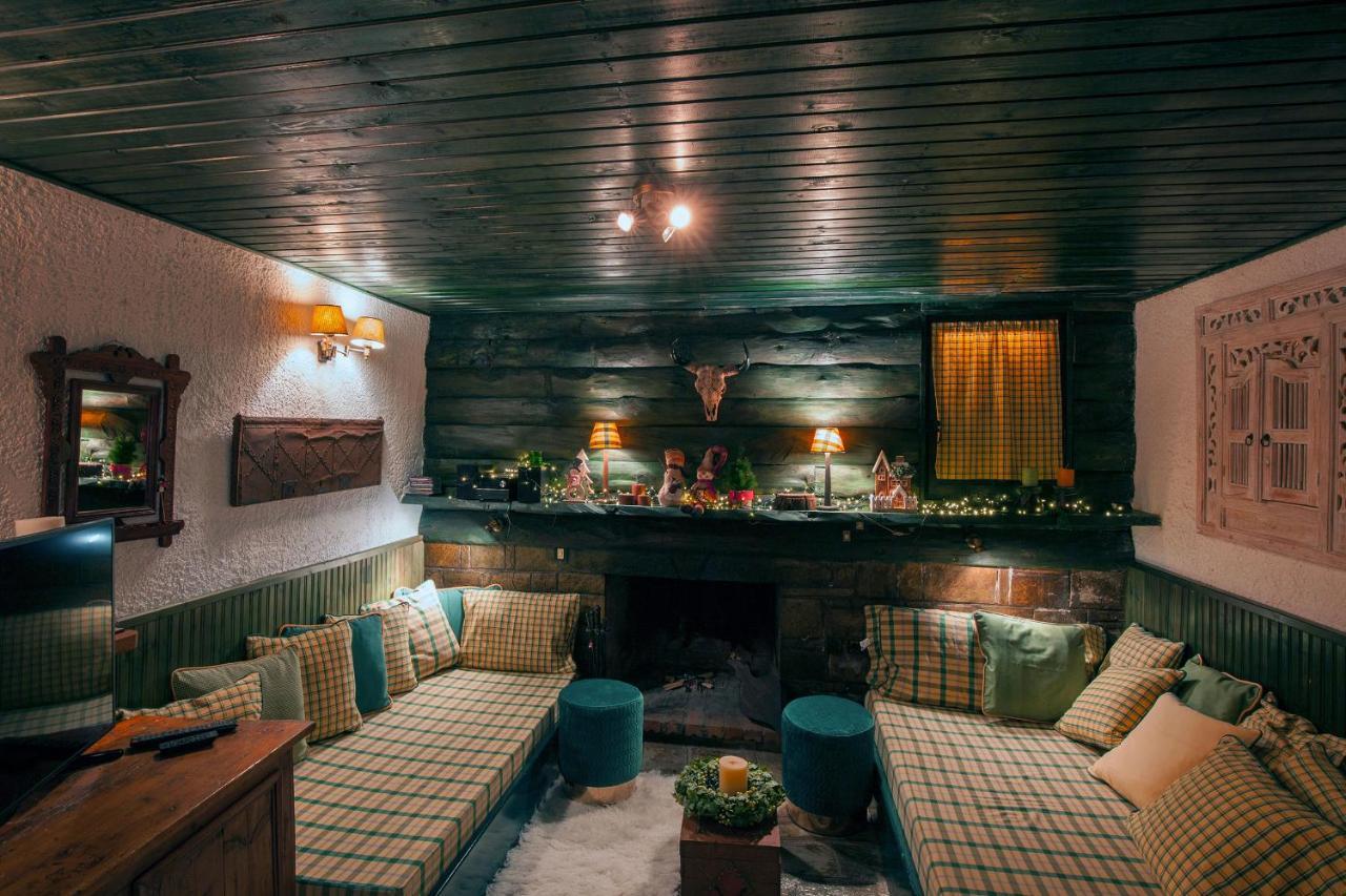 Dandy Villas Agoriani - Chalet Ivoni - Fireplace Eptálofos Extérieur photo