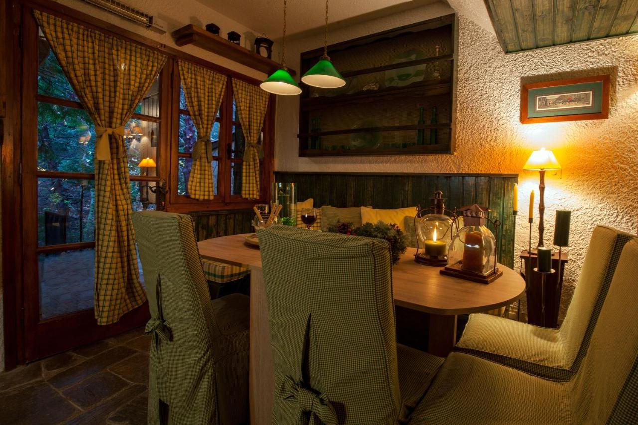 Dandy Villas Agoriani - Chalet Ivoni - Fireplace Eptálofos Extérieur photo